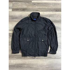 Spiewak Black Thinsulate Lightweight Jacket Double Zipper - Men’s Medium Long